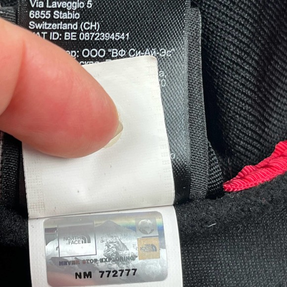 The North Face Men's Softshell Bomber Black Full Zip Jacket Size Medium - Picture 14 of 14